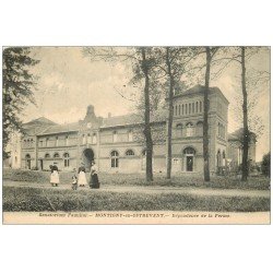 carte postale ancienne 59 MONTIGNY-EN-OSTREVENT. Sanatorium Familial Dépendance de la Ferme 1912
