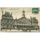 carte postale ancienne 59 ROUBAIX. La Gare du Nord 1910