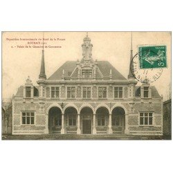 carte postale ancienne 59 ROUBAIX. Palais Chambre de Commerce 1911