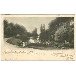 carte postale ancienne 59 ROUBAIX. Parc de Barbieux 1902