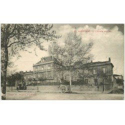 carte postale ancienne 11 NARBONNE. Ecole de la Cité 1915