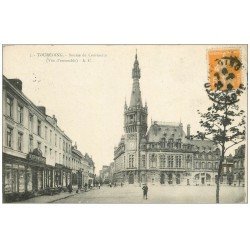 carte postale ancienne 59 TOURCOING. Bourse du Commerce 1922