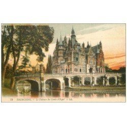 carte postale ancienne 59 TOURCOING. Château Comte d'Espel