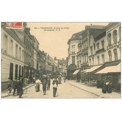 carte postale ancienne 59 TOURCOING. Rue Saint-Jacques 1910