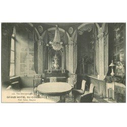 carte postale ancienne 59 VALENCIENNES. Grand Hôtel du Commerc. Petit Salon Empire 1907