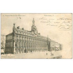 carte postale ancienne 59 VALENCIENNES. Hôtel de Ville 1902