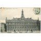 carte postale ancienne 59 VALENCIENNES. Hôtel de Ville 1906