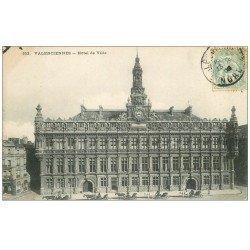 carte postale ancienne 59 VALENCIENNES. Hôtel de Ville 1906