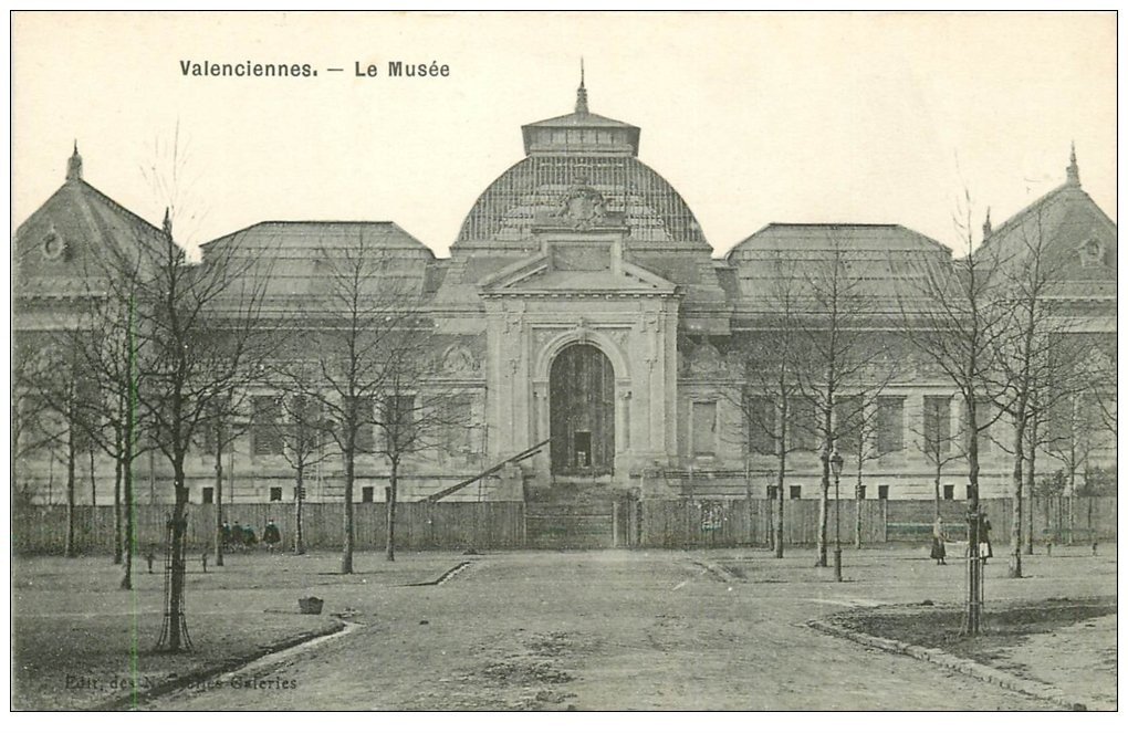 carte postale ancienne 59 VALENCIENNES. Le Musée