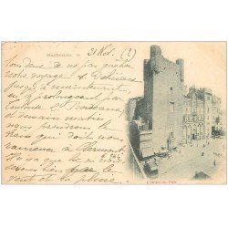 carte postale ancienne 11 NARBONNE. L'Hôtel de Ville 1900