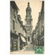 carte postale ancienne 50 AVRANCHES. Eglise Rue des Trois-Rois 1923