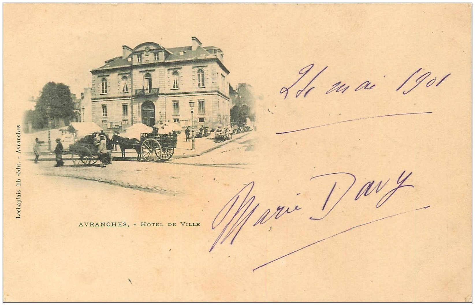 50 AVRANCHES. Rue des Trois Rois