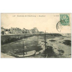 carte postale ancienne 50 BARFLEUR. La Rade