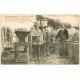 50 BRECEY. La Fabrication du Cidre avec Broyage de Pommes 1913 et cuves. Vieux métiers