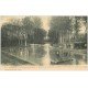carte postale ancienne 11 NAUROUZE. Déversoir du Canal du Midi avec Nettoyeurs des eaux