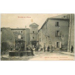 carte postale ancienne 11 NEBIAS. La Fontaine