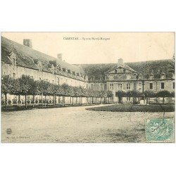 carte postale ancienne 50 CARENTAN. Square Hervé Mangon 1906