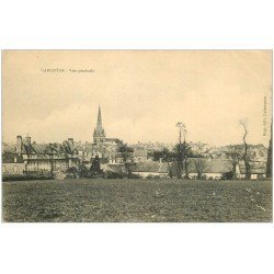 carte postale ancienne 50 CARENTAN. Vue générale