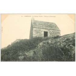 carte postale ancienne 50 CAROLLES. Cabane Vauban des Douaniers 64