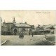 carte postale ancienne 02 CHAUNY. La Halle au Blé vers 1918