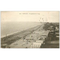 carte postale ancienne 50 CAROLLES. La Plage 1929
