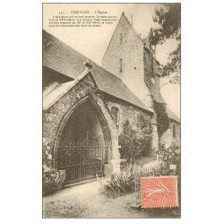 carte postale ancienne 50 CAROLLES. L'Eglise 1930