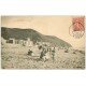 carte postale ancienne 50 CAROLLES. Plage Pointe du Lude 1906