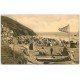 carte postale ancienne 50 CAROLLES. Plage Pointe du Lude 1937