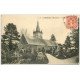 carte postale ancienne 50 CARTERET. Eglise et Cimetière 1931