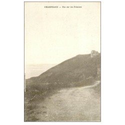 carte postale ancienne 50 CHAMPEAUX. Les Falaises