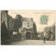 50 CHANTELOUP. Le Château avec personnage 1905 Cour et Poterne