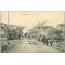 carte postale ancienne 11 PARAZA. Avenue de Pouzols