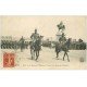 carte postale ancienne 50 CHERBOURG. Défilé 5° Régiment Infanterie Coloniale 1920