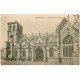 carte postale ancienne 50 CHERBOURG. Eglise Sainte-Trinité avec personnage