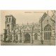 carte postale ancienne 50 CHERBOURG. Eglise Sainte-Trinité avec personnage