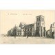 carte postale ancienne 50 CHERBOURG. Eglise Sainte-Trinité cycliste