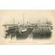 carte postale ancienne 50 CHERBOURG. Embarquement Passagers sur l'Ariadne 1903