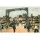 carte postale ancienne 50 CHERBOURG. Le Pont Tournant Tramway