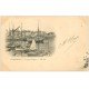 carte postale ancienne 50 CHERBOURG. Quai Caligny barques de Pêcheurs 1900