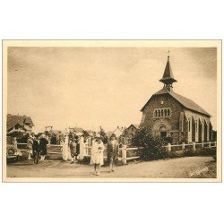 carte postale ancienne 50 COUTAINVILLE. Chapelle des Baigneurs