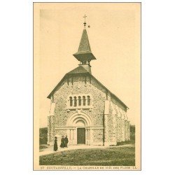 carte postale ancienne 50 COUTAINVILLE. Chapelle des Flots