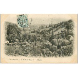 carte postale ancienne 50 COUTANCES. Vallée de Bulsard 1905
