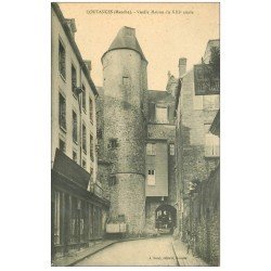 carte postale ancienne 50 COUTANCES. Vieille Maison