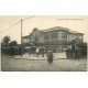 carte postale ancienne 02 CHAUNY. Le Marché Couvert 1910