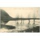 carte postale ancienne 50 DONVILLE. Effet contre-jour dans les Marais