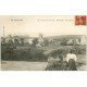 carte postale ancienne 50 DONVILLE. Elégante et vue générale 1904
