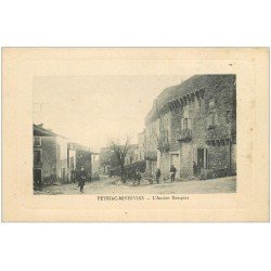 carte postale ancienne 11 PEYRIAC-MINERVOIS. L'Ancien Rempart