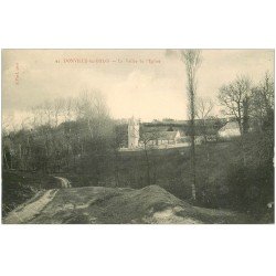 carte postale ancienne 50 DONVILLE. Vallée de l'Eglise