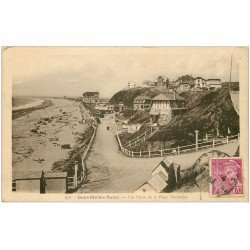 carte postale ancienne 50 DONVILLE-LES-BAINS. Les Villas 1939