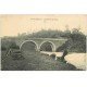 carte postale ancienne 50 DUCEY. Le Vieux Pont Vallée de la Sélune 1916